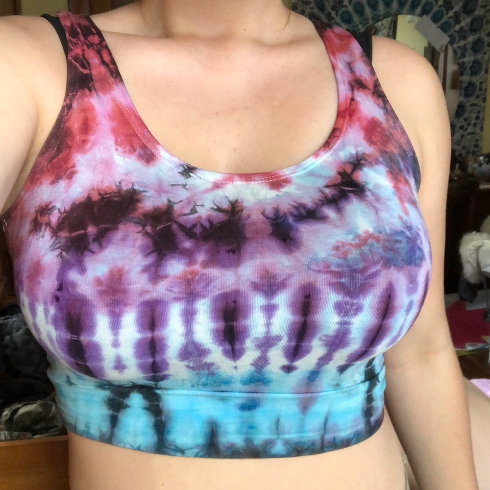Tie dye crop top